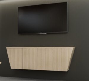 ENWORK TAPERED FLOATING CREDENZA